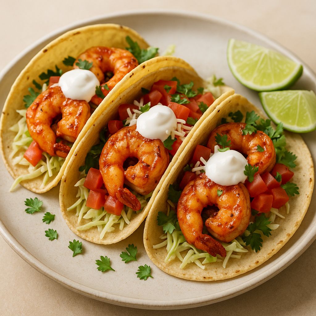 Soft Life Shrimp Tacos (Dairy-Free)